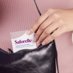 Lingettes intimes fraicheur et douceur Saforelle