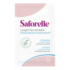 Lingettes intimes fraicheur et douceur Saforelle
