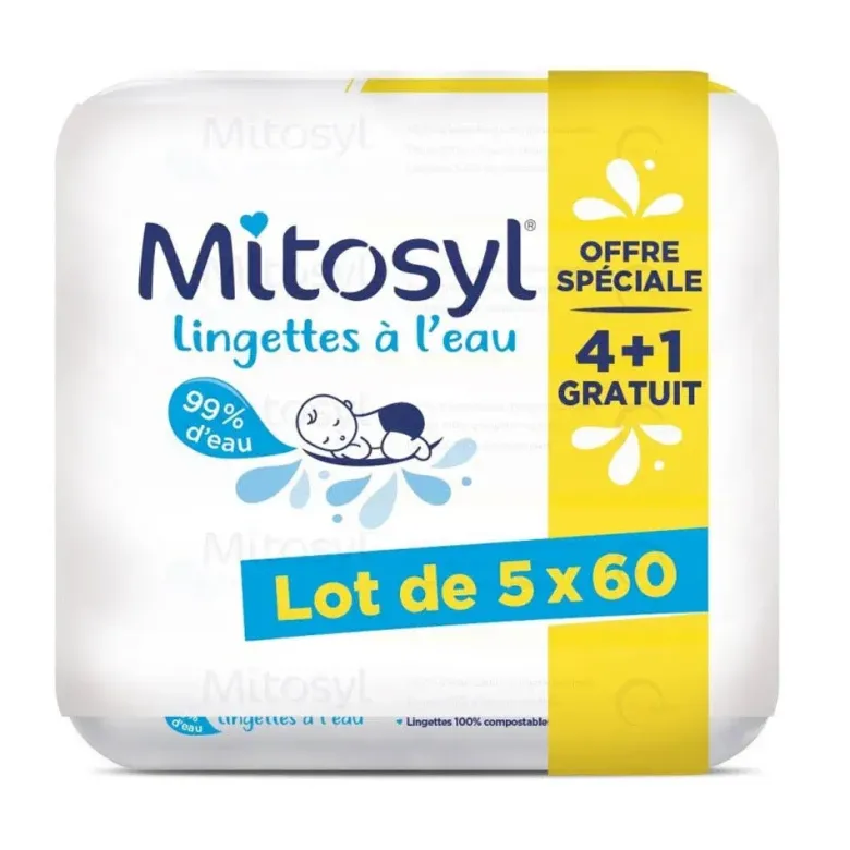 Lingettes à l'eau Mitosyl