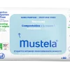 Lingettes nettoyantes compostables sans parfum Mustela - sachet de 60 lingettes