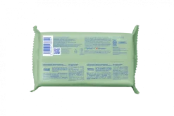 Lingettes nettoyantes compostables avec parfum Mustela - sachet de 60 lingettes