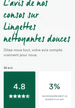 Lingettes nettoyantes douces bébé Klorane - paquet de 70 lingettes