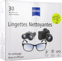 Lingettes nettoyantes pour lunettes Zeiss