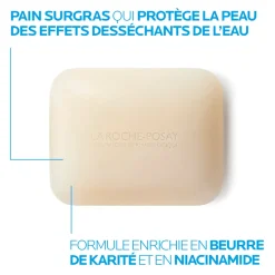 Lipikar surgras pain physiologique anti-dessèchement La Roche-Posay - Pain 150 g