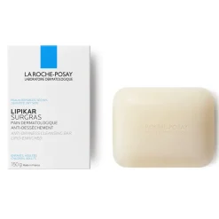 Lipikar surgras pain physiologique anti-dessèchement La Roche-Posay - Pain 150 g
