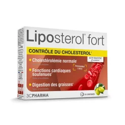 Liposterol Fort 3C Pharma - boite de 30 comprimés