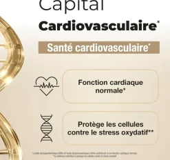 Longevity capital cardio vasculaire Les 3 Chênes - pot de 30 gélules