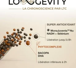 Longevity capital cognitif Les 3 Chênes - pot de 30 gélules
