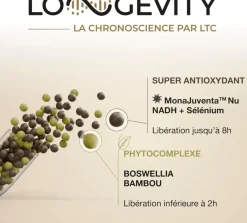 Longevity capital mobilité Les 3 Chênes - pot de 30 gélules