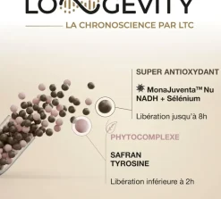 Longevity capital sérénité Les 3 Chênes - pot de 30 gélules