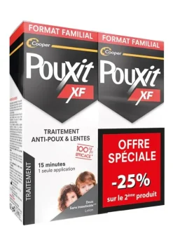 Lotion anti-poux et lentes XF Pouxit