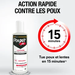 Lotion anti-poux et lentes XF Pouxit