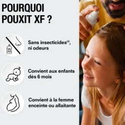 Lotion anti-poux et lentes XF Pouxit
