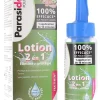 Lotion 2 en 1 poux et lentes Parasidose - flacon de 100ml