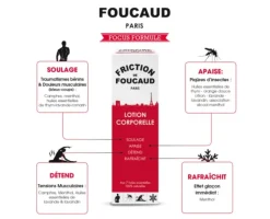Lotion énergisante pour le corps Friction de Foucaud – spray 125 ml