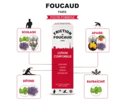 Lotion énergisante pour le corps Friction de Foucaud – spray 125 ml