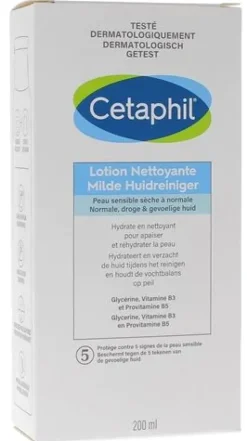 Lotion nettoyante Cetaphil - flacon de 200 ml