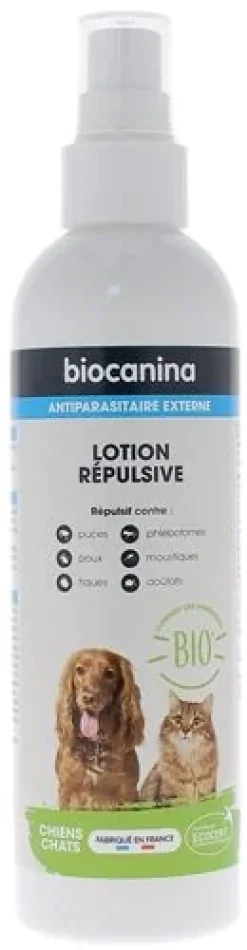 Lotion répulsive Biocanine - spray de 240ml