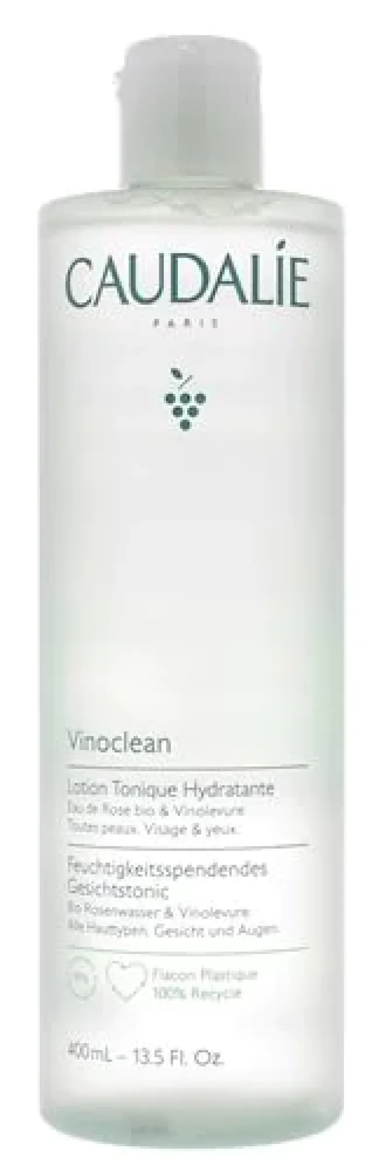 Lotion tonique hydratante Vinoclean Caudalie