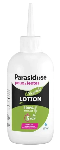 Lotion végétale anti-poux et lentes Parasidose - flacon de 200ml