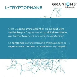 L-tryptophane Granions - boite de 60 gélules