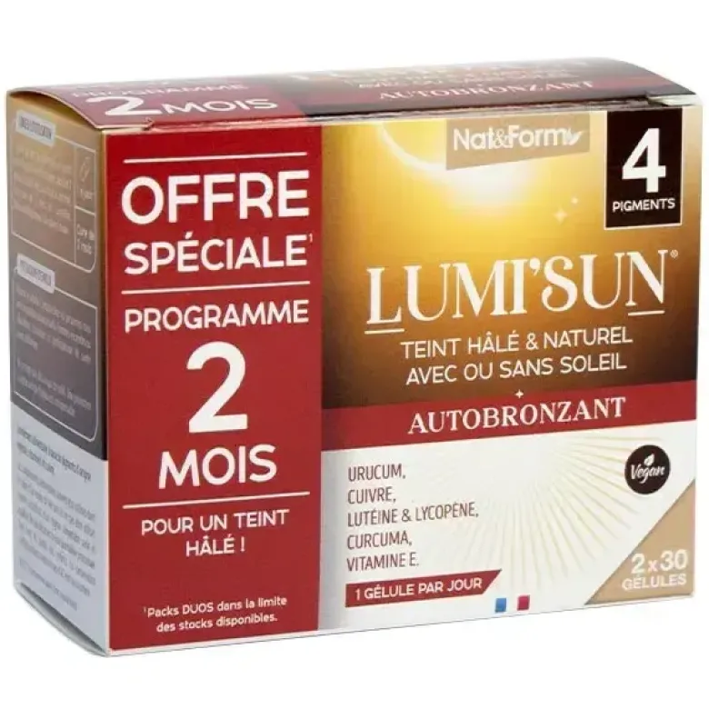 Lumi'sun autobronzant Nat&Form