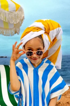 Lunettes de soleil bébé 6-10 ans vertes Mustela - une paire de lunettes