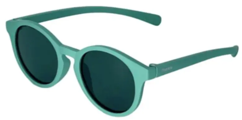Lunettes de soleil bébé 6-10 ans vertes Mustela - une paire de lunettes