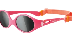 Lunettes solaires catégorie 4 1-3 ans rose Luc et Léa - une paire de lunettes