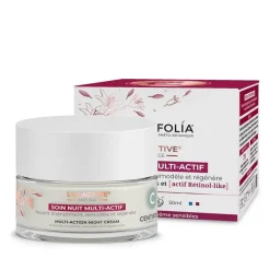 Lys Active Soin nuit multi-actif bio Centifolia - pot de 50ml