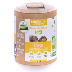 Maca Bio Ecoresponsable Nat&Form - boite de 200 gélules