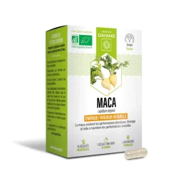 Maca bio vigueur sexuelle et énergie Dayang - boîte de 15 gélules végétales