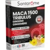 Maca 1500 Tribulus Ginseng Gingembre Santarôme – 30 comprimés