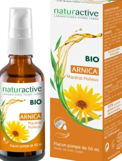 Macérat huileux Arnica Bio Naturactive - flacon de 50 ml