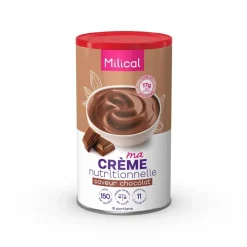 Ma crème nutritionnelle saveur chocolat Milical - pot de 405g