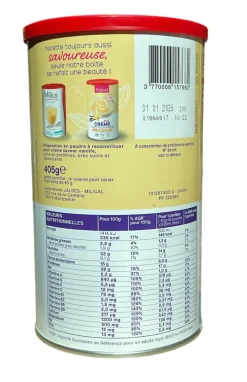 Ma crème nutritionnelle saveur chocolat Milical - pot de 405g