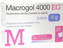 Macrogol 4000 EG enfants 4 g – 20 sachets