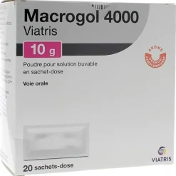 Macrogol 4000 Mylan 10 g – 20 sachets