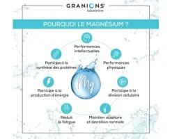 Magnésium bisglycinate 360 mg Granions