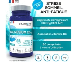 Magnésium bisglycinate 360 mg Granions