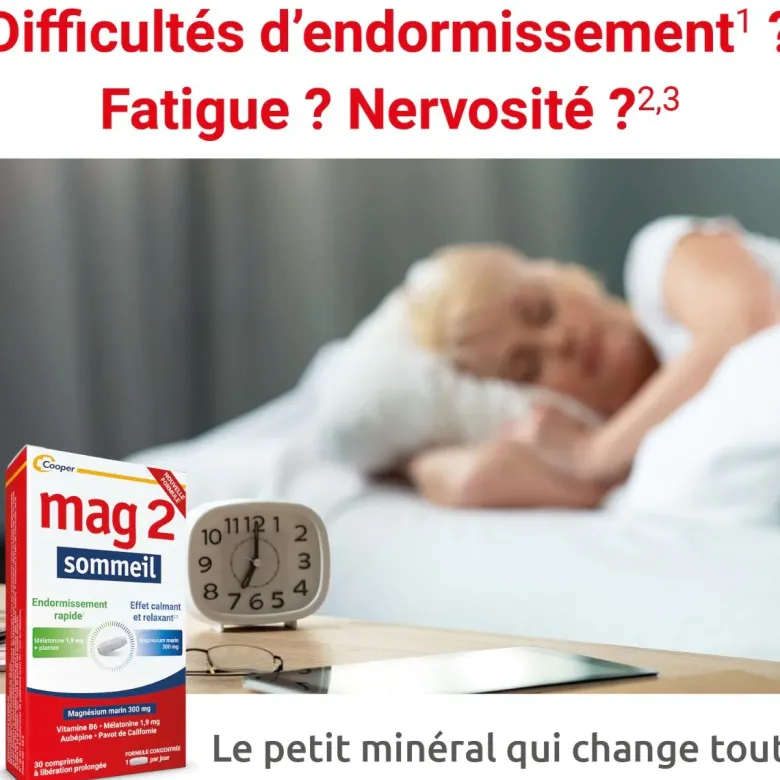 Mag 2 sommeil Cooper - boîte de 30 comprimés