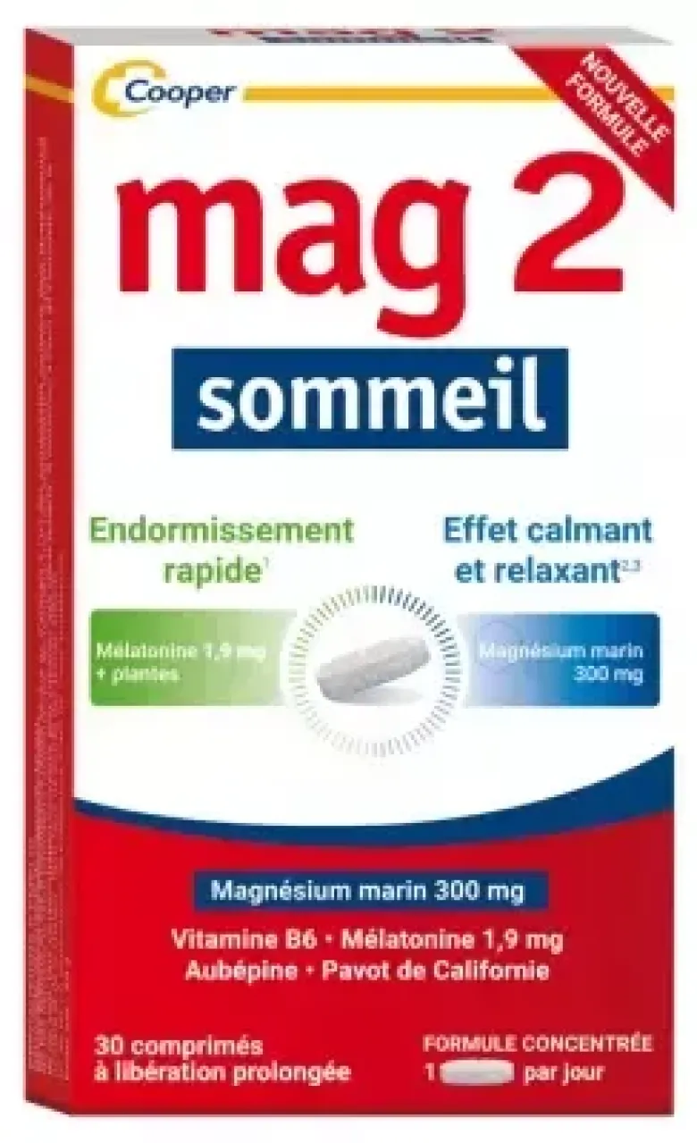 Mag 2 sommeil Cooper - boîte de 30 comprimés
