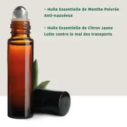 Mal des transports bio Santarome - roll-on de 10ml