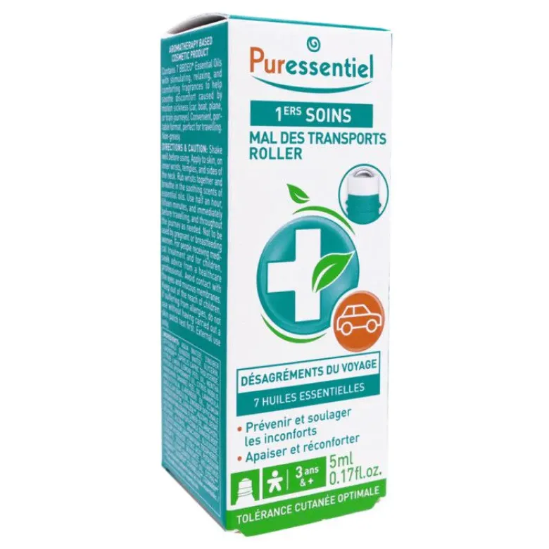 Mal des transports Puressentiel - roll-on de 5ml