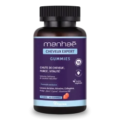Manhaé Cheveux Expert chute de cheveux Vitavea - pot de 60 gummies