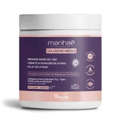 Manhaé collagène absolu saveur chocolat Vitavea - pot de 200g
