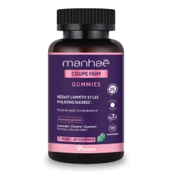 Manhaé Coupe-faim Vitavea - pot de 60 gummies