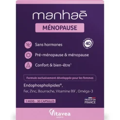 Manhaé féminité ménopause Nutrisanté