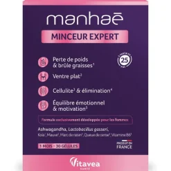 Manhaé Minceur Expert Vitavea - boîte de 30 gélules