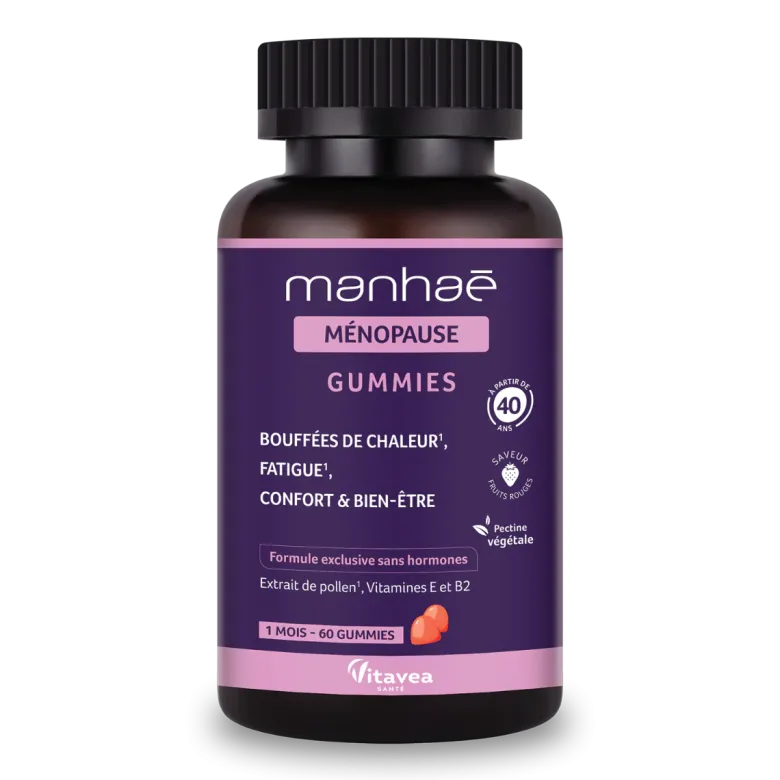 Manhaé Ménopause Vitavea - pot de 60 gummies